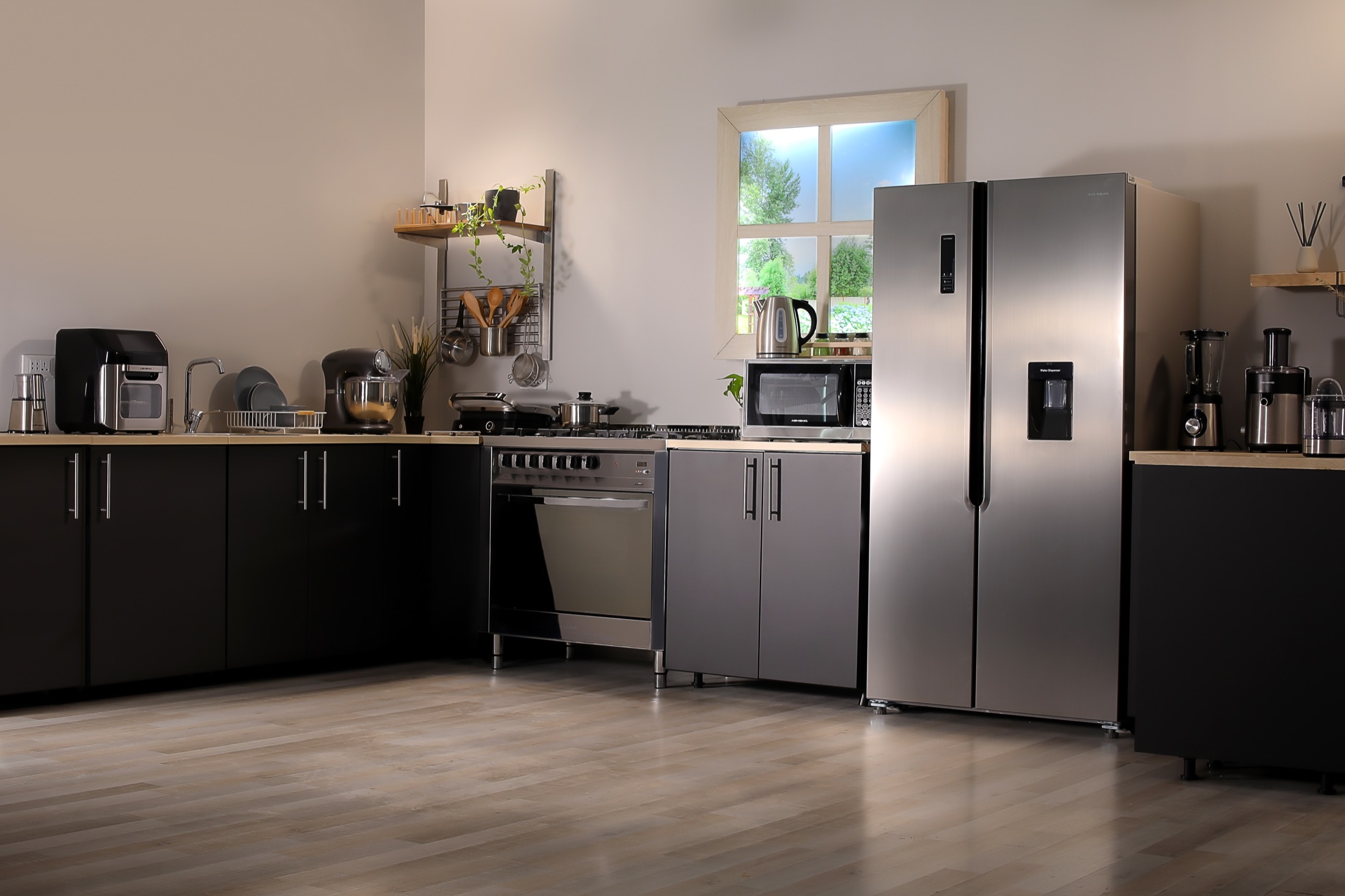 Open-licensed assortment of home appliances